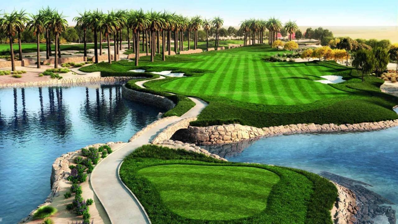 Somerset West Bay Dauhá Exteriér fotografie Golf course at Talking Stick Resort